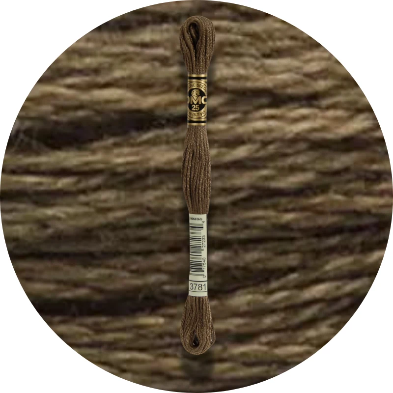 DMC Mouliné Spécial 25 Broderigarn, Ensfarvet, Neutrale nuancer